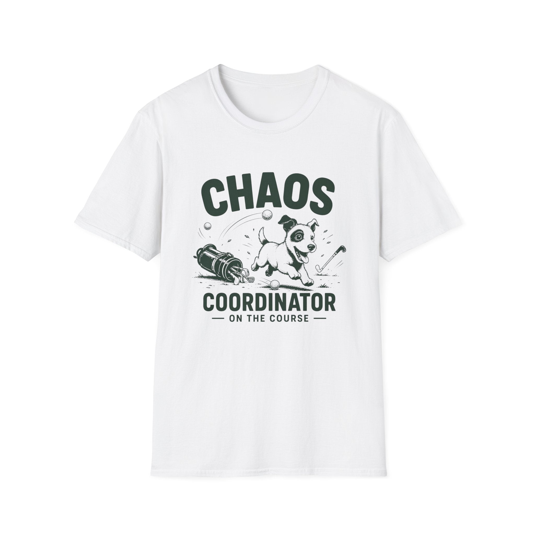 Chaos Coordinator T-Shirt — Funny Puppy Chaos Design