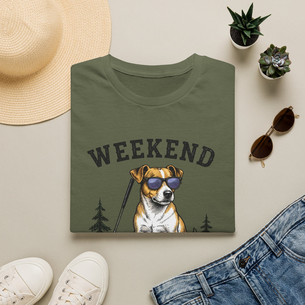 Weekend Hookers Club T-Shirt — Funny Dog Fishing Tee