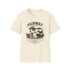 Golf Course Dog T-Shirt — "Fairway Security" Caddy Pup Graphic Tee