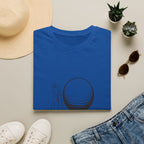 Golf T-Shirt — 'Size Matters' Funny Golf Ball Design, Golfer Gift