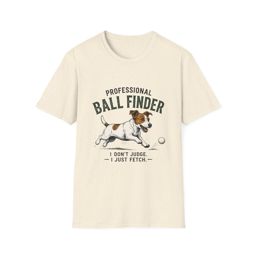 Professional Ball Finder T-Shirt — Dog Fetch Lover Tee