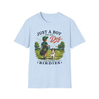 Just a Boy and His Dog T-Shirt — Boy & Dog Golfing 'Chasing Birdies' Vintage Tee