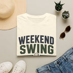 Weekend Swing Coach T‑Shirt — Golf Humor Tee ("Advice Is Free")