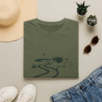 Golf Dog T-Shirt — 'Cart Path Only' Funny Golfing Graphic Tee