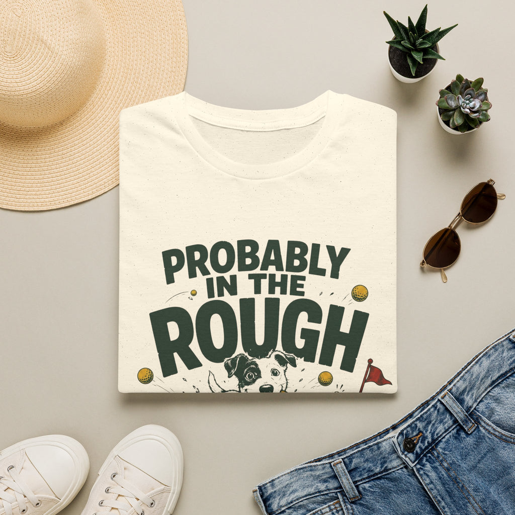 Probably in the Rough Golf T-Shirt — Funny Dog Golfing Shirt for Golf Lovers